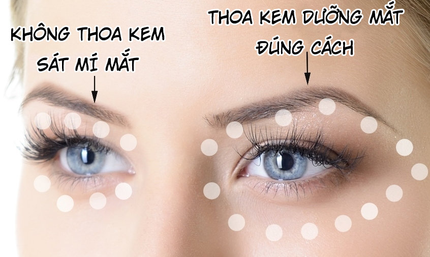 Những Sai Lầm Cần Tránh Khi Dùng Kem Mắt