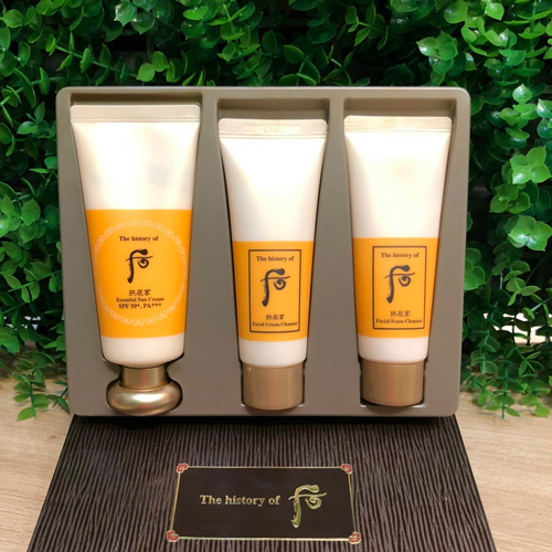 Set chống nắng Đông Y Whoo vàng Jin Hea Yoon Sun Cream (SPF50+/PA+++)